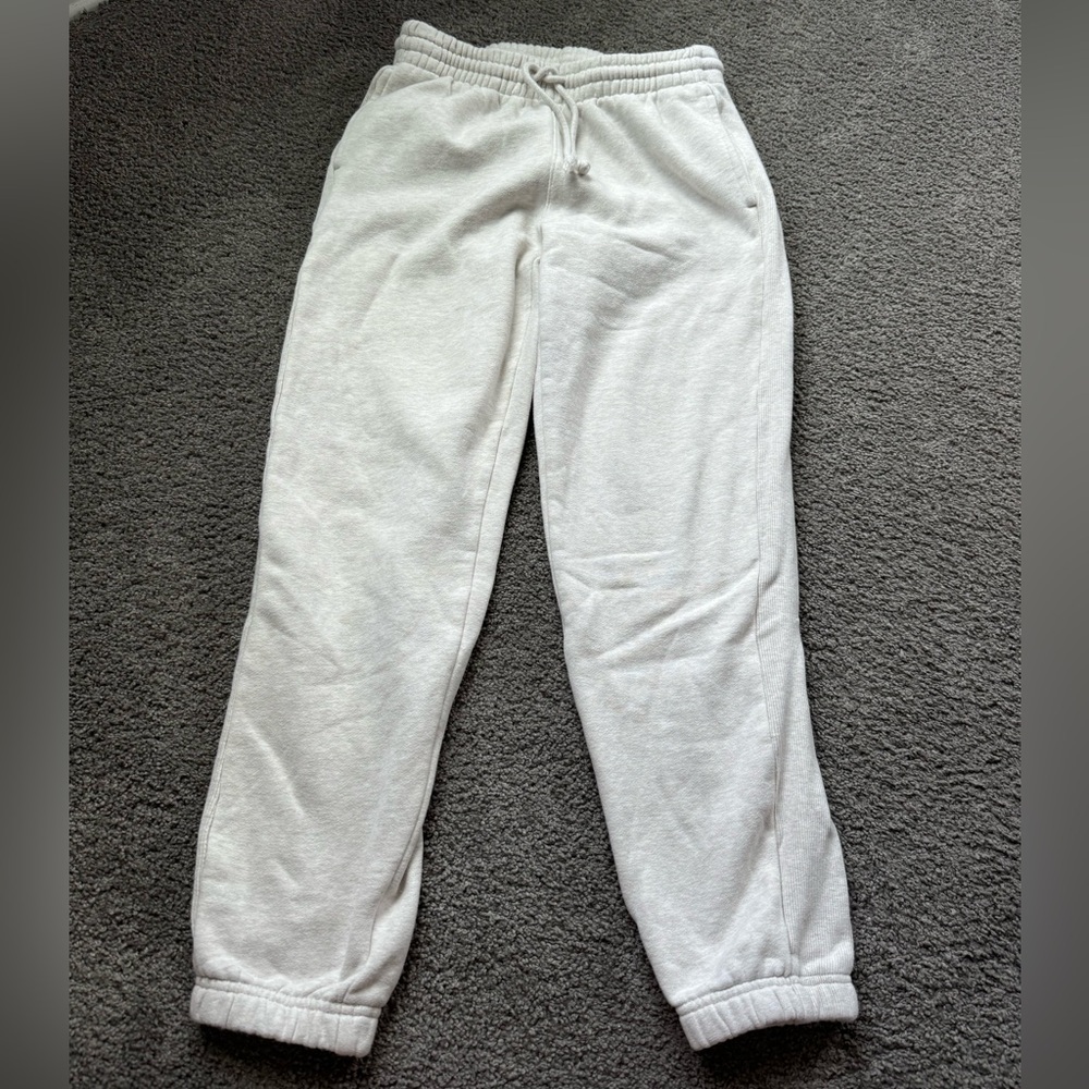 Aritzia TNA Cozy Fleece Boyfriend Joggers